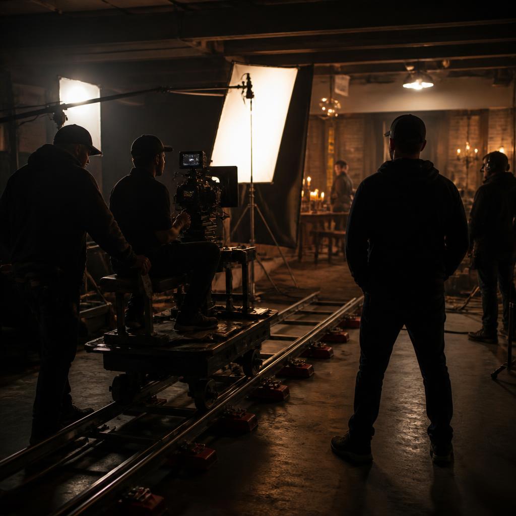 A brand film shot over three nights on a single set.